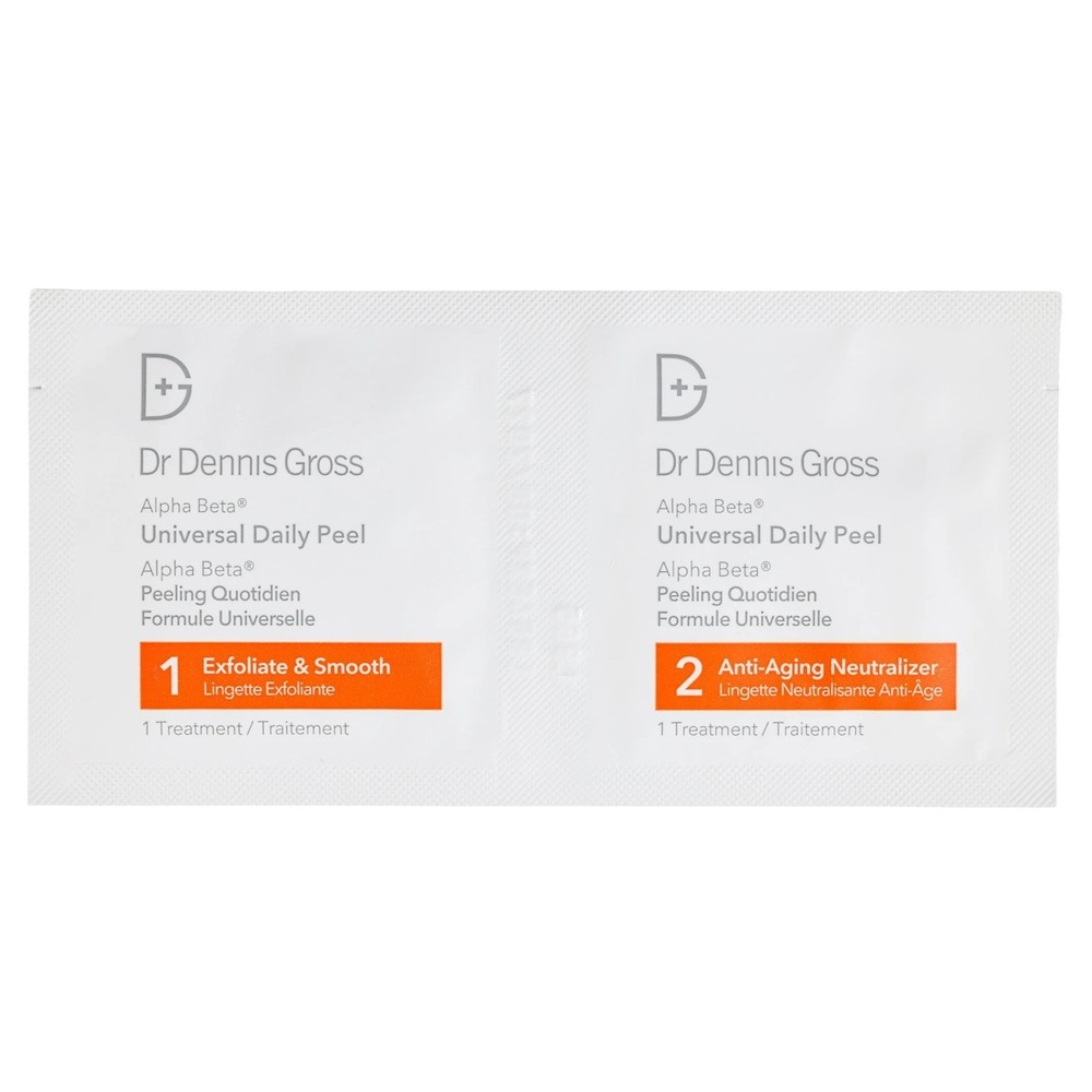 6 Treatments Dr. Dennis Gross Alpha Beta Universal Daily Peel EXP 8/26 - NO BOX - Picture 2 of 2
